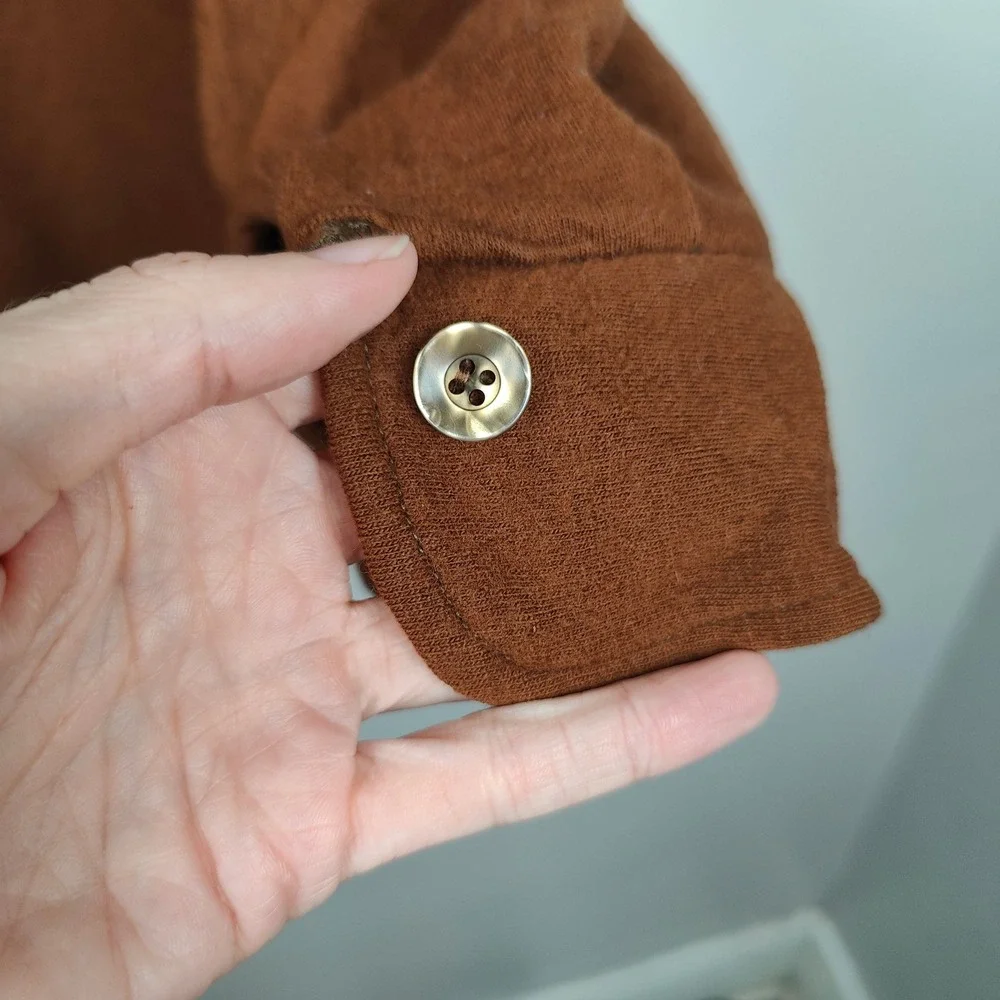 Vintage 70s 80s Pendleton Western Shirt Mens XL Tan High Grade Wool Shirt Jacket_5